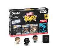 Funko Bitty Pop SW - Vader 4pket Une Mini-Figurine Mystère en Surprise - 2.2 Cm - Dark Vador - Star Wars Collectionnable - Étagère Empilable Incluse - Idée de Cadeau - Décoration de Gâteaux