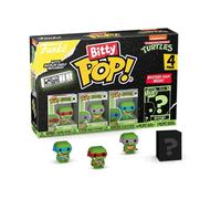 Funko Bitty Pop! Teenage Mutant Ninja Turtles - 8 bits Raphael, Donatello, Leonardo et une mini figurine mystère surprise - 2,2 cm - Idée cadeau à collectionner TMNT - Décoration de gâteau