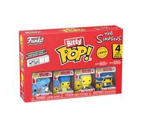 Funko Bitty Pop! The Simpsons - Itchy - 4 Pack - 1 Chance sur 6 D'avoir Une Variante Rare Chaseet Une Mini-Figurine Mystère en Surprise