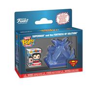 Funko Bitty Pop! Town: DC Comics - Superman & The Fortress of Solitude - Figurine en Vinyle de Collection - Idée Cadeau - Produit Officiel - Jouets pour Enfants et Adultes