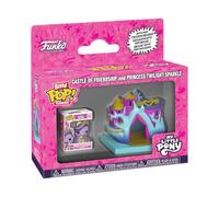 Funko - Figurine en vinyle Bitty Pop! Town My Little Pony Castle of Friendship - Produit officiel
