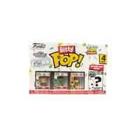 Funko Bitty Pop! Toy Story - Woody 4PK - Woody, Rex, Slinky Dog et Une Mini-Figurine Mystère en Surprise - 2.2 Cm Collectionnable - Étagère Empilable Incluse - Idée de Cadeau Fans