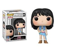 Funko Blackpink + Protecteur : Figurine Pop Rocks en vinyle (avec étui de protection ToyBop Box) (Lisa)