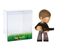 Funko Bloody Daryl Dixo n : Figurine mystère Minis en vinyle de 7,1 cm avec 1 protecteur graphique compatible « ToysDiva » (03801 - B) [Rare]