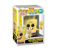 Funko Figurine en vinyle Pop! TV Spongebob Squarepants SBS 25th SB avec gant lumineux