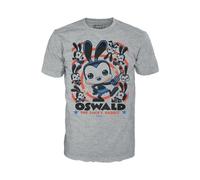 Funko T-shirt Disney Oswald Manches courtes XL Adultes Hommes et Femmes Produit officiel