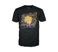 Funko Boxed Tee: Dragon Ball Z - Gohan/Goku - Large - (L) - T-Shirt - Vêtements - Idée de à Manches Courtes pour Les Adultes Les Hommes et Les Femmes - Produits Officiels
