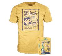 Funko Boxed Tee: Lilo & Stitch - Hula - Medium - T-Shirt - Vêtements - Idée de à Manches Courtes pour Les Adultes Les Hommes et Les Femmes - Produits Officiels - Movies Fans