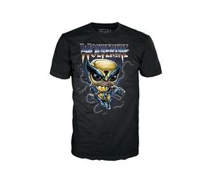 Funko Boxed Tee: Marvel: Wolverine: L - Large - (L) - T-Shirt - Vêtements - Idée de à Manches Courtes pour Les Adultes Les Hommes et Les Femmes - Produits Officiels Fans