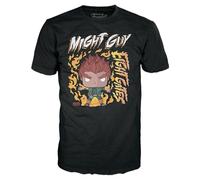 Funko Boxed Tee: Naruto - 8 Gates Guy - Small - (S) - T-Shirt - Vêtements - Idée de à Manches Courtes pour Les Adultes Les Hommes et Les Femmes - Produits Officiels Fans