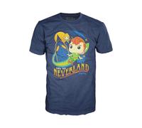 Funko Boxed Tee: Peter Pan - Big Ben - S - T-Shirt - Vêtements - Idée de à Manches Courtes pour Les Adultes Les Hommes et Les Femmes - Produits Officiels - Movies Fans