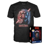 Funko Boxed Tee: Star Wars EP1 - Darth Maul - Large - Star Wars EP1 The Phantom Menace Anniversary - T-Shirt - Vêtements - Idée de à Manches Courtes pour Les Adultes Les Hommes