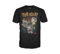 Funko Boxed Tee: Star Wars - Ewok - L- T-Shirt - Vêtements - Idée de à Manches Courtes pour Les Adultes Les Hommes et Les Femmes - Produits Officiels - Movies Fans