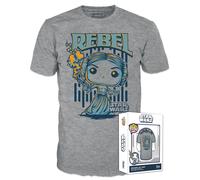 Funko Boxed Tee: Star Wars - Leia - Extra Large - (XL) - T-Shirt - Clothes - Gif