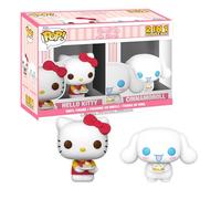 Funko Bundle Box - Hello Kitty Pop! 2 Pack - Cinnamoroll & Hello Kitty with Cake - Figurine en Vinyle à Collectionner - Idée de Cadeau