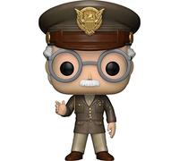 Figurine Marvel Captain America - Stan Lee Cameo Army General Exclu Pop 10cm