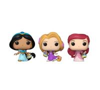 Funko Carrot Pocket Pop! Disney - Rapunzel, Ariel and Jasmine - Figurine en Vinyle à Collectionner - Idée de Cadeau - Produits Officiels - Jouets pour Les Enfants et Adultes