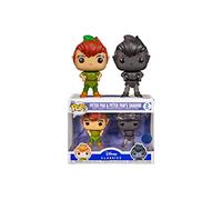 Funko Disney Lot de 2 Figurines Peter Pan en Vinyle avec Ombre 9 cm