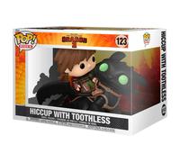 Funko Pop! Rides Deluxe – How to Train Your Dragon – Hiccup avec Toothless