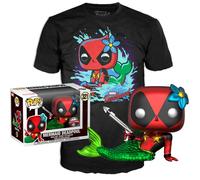 Funko Et T-shirt à Manches Courtes Sirène Exclusif Deadpool