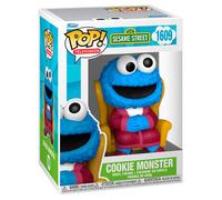 Funko Figurine en vinyle Pop! Cookie Monster Sesame Street – Produit officiel, à collectionner