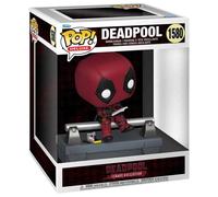 Funko Pop! Deluxe – Figurine en vinyle de collection – Deadpool on Bridge – Produit officiel
