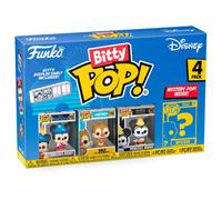 Funko Bitty Pop! 4 Pack: Disney - Sorcerer Mickey, Dale, Princess Minnie, Mystery Mini Figure - Styles May Vary - 0,9 Pouce (2,2 cm) De Collection - Étagère d’Exposition empilable Incluse