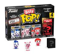 Funko – Pack 4 Bitty Pop! FNAF Ballora – Ballora, Funtime Foxy, Baby + mystère – 2,2 cm