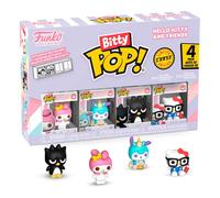 Funko Bitty Pop! Pack de 4 Sanrio My Melody Pochacco Badtz-Maru – Mini-figurines 2,2 cm