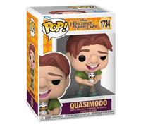 Funko Pop! Figurine vinyle – Quasimodo (Le Bossu de Notre-Dame) avec oiseau – Officiel