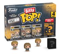 Funko – Bitty Pop! Lord of The Rings Samwise – 4PK + mini-figurine mystère 2,2 cm – étagère incluse