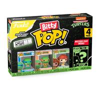 Funko Pack de 4 figurines Bitty Pop! Les Tortues Ninja – Leonardo 2,5 cm
