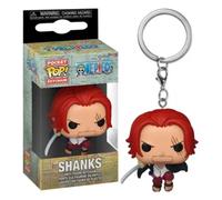 Funko – Porte-clés Pop! One Piece Shanks – Mini-figurine de collection, produit officiel