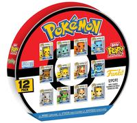 Funko – Mini-figurines Bitty Pop! Pokemon – Lot de 12 (2,2 cm) Pikachu, Eveee, Charmander, Squirtle