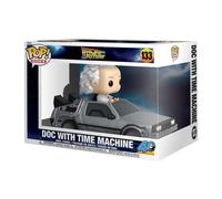 Funko Figure Pop! Rides Deluxe Doc W/time Machine