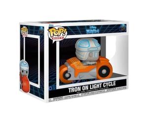Funko Figure Ride Tron On Light Cycle-tron-disney