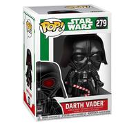 Funko - Figurine en vinyle Pop! Bobble Star Wars Holiday Darth Vader (Dark Vador) - Officiel