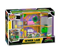 Funko Figurine Bitty Boxes TMNT – Sewer Home – Playset avec 2 mini-figures 2,2 cm