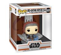 Funko Pop! Deluxe Figurine vinyle Star Wars – Bo-Katan avec trône 10 pouces