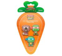 Funko Figurine Les Tortues Ninja Pack de 3 Pocket POP! L/R/S 4 cm G