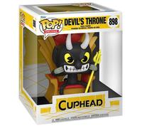 Funko Figurine en vinyle Pop! Deluxe – Cuphead The Devil in Chair – Officiel à collectionner