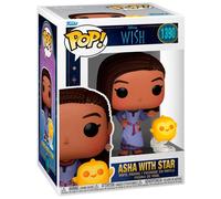 Funko - Figurine en vinyle à collectionner - Disney Wish Asha - Pop! & Buddy - Produit officiel