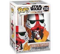 Funko – Pop! Figurine en vinyle Star Wars: The Mandalorian Incinerator Stormtrooper Red Stripe
