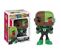 TEEN TITANS GO POP N° 338 CYBORG AS GREEN LANTERN