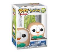 Funko Figurine POP! Rowlet (Brindibou) – 9 cm Beige – Collection officielle Pokémon