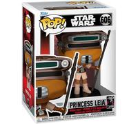 Funko – Figurine en vinyle à collectionner Star Wars RotJ 40th – Leia (Boushh) – Produit officiel