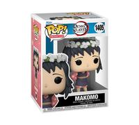 Funko Figurine De Makomo Avec Coiffe à Fleurs Demon Slayer 9 Cm