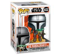 Funko Figurine Pop vinyle Star Wars Le Mandalorien – Mando volant avec jet-pack – Officiel