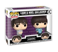 Funko Pop! Rocks Figurine en vinyle Oasis Liam & Noel Gallagher Pack de 2 Multicolore Enfants