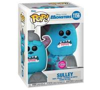 Funko – Figurine Pop – Sulley – Disney Monsters Inc 20e anniversaire – Avec couvercle – Flocké